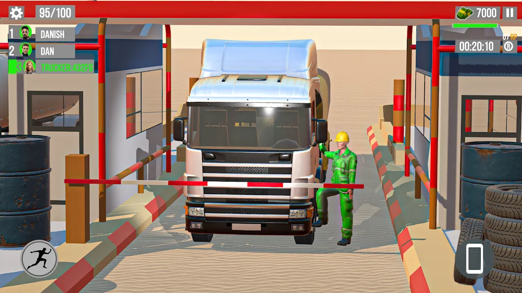 Euro Truck Gas Station Games  [МОД Menu] Screenshot 5