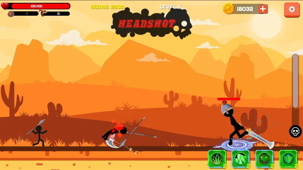 Spear war with Stickman (Спир вар)  [МОД Menu] Screenshot 2