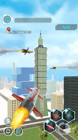 City Demolish: Rocket Smash! (Сити Демолиш)  [МОД Много монет] Screenshot 2