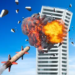 Скачать взломанную City Demolish: Rocket Smash! (Сити Демолиш)  [МОД Много монет] - последняя версия apk на Андроид