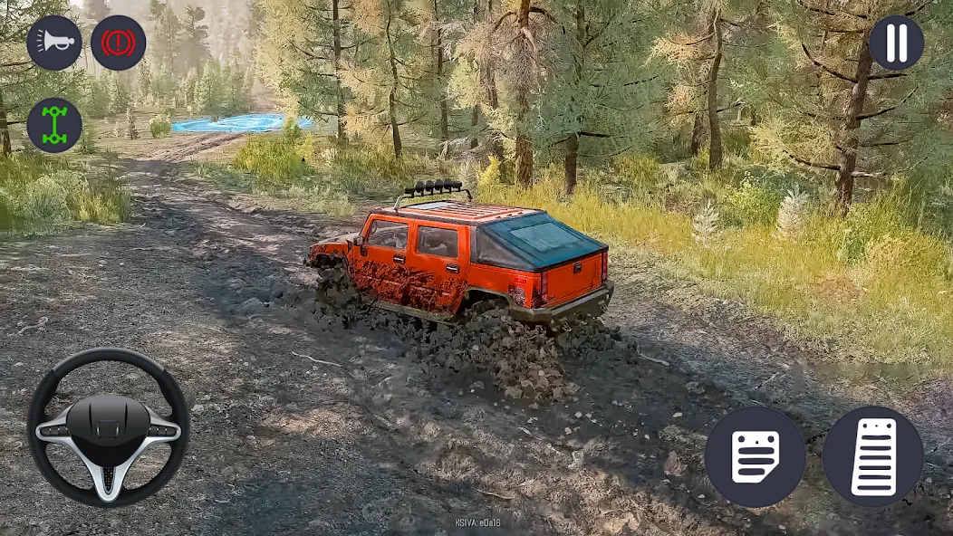 4x4 Jeep Offroad Car Driving (Джип Оффроуд Автомобиль Вождения)  [МОД Бесконечные монеты] Screenshot 4