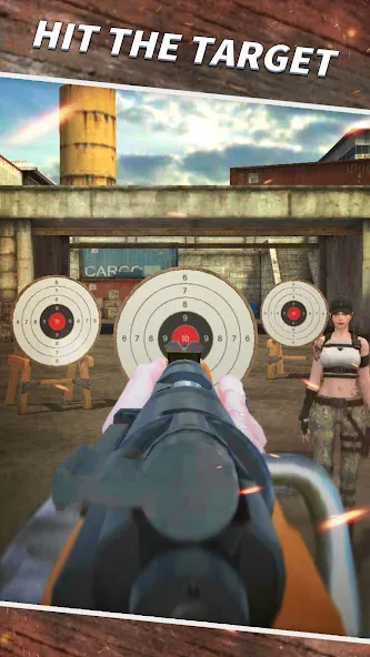 Sniper Shooting : 3D Gun Game  [МОД Много денег] Screenshot 4