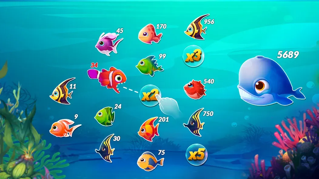 Big Eat Fish Games Shark Games  [МОД Menu] Screenshot 3