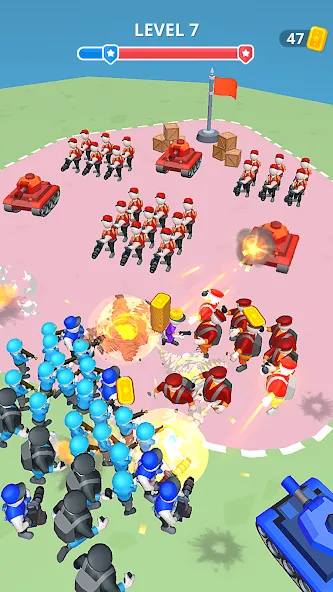 Army War Camp—Battle Game  [МОД Все открыто] Screenshot 5