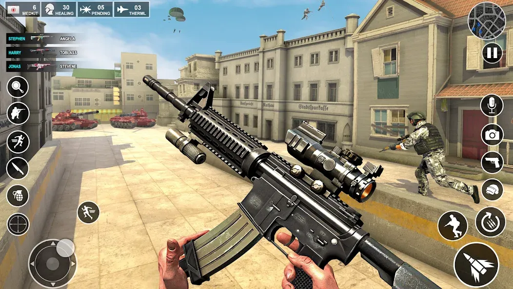 Anti Terrorist Shooting Game  [МОД Unlocked] Screenshot 1