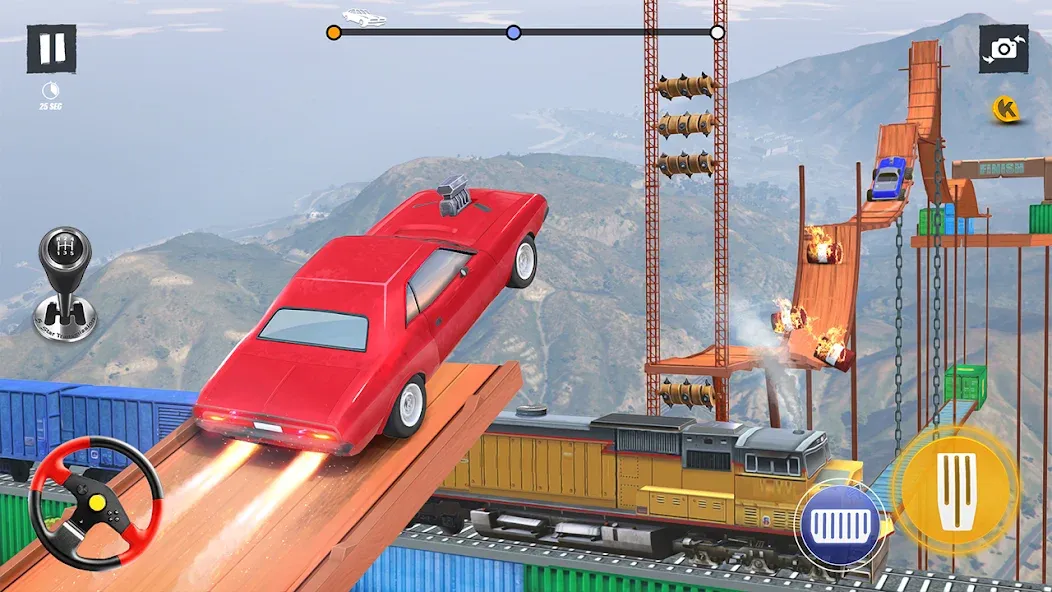 Car Stunt Games 3D Car Games  [МОД Unlimited Money] Screenshot 1