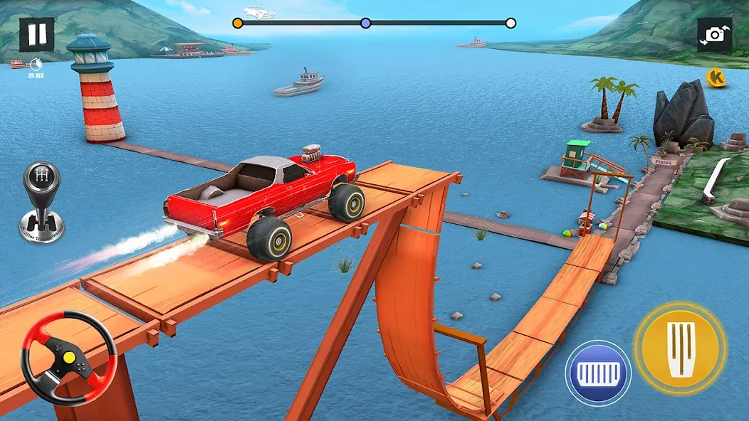 Car Stunt Games 3D Car Games  [МОД Unlimited Money] Screenshot 3