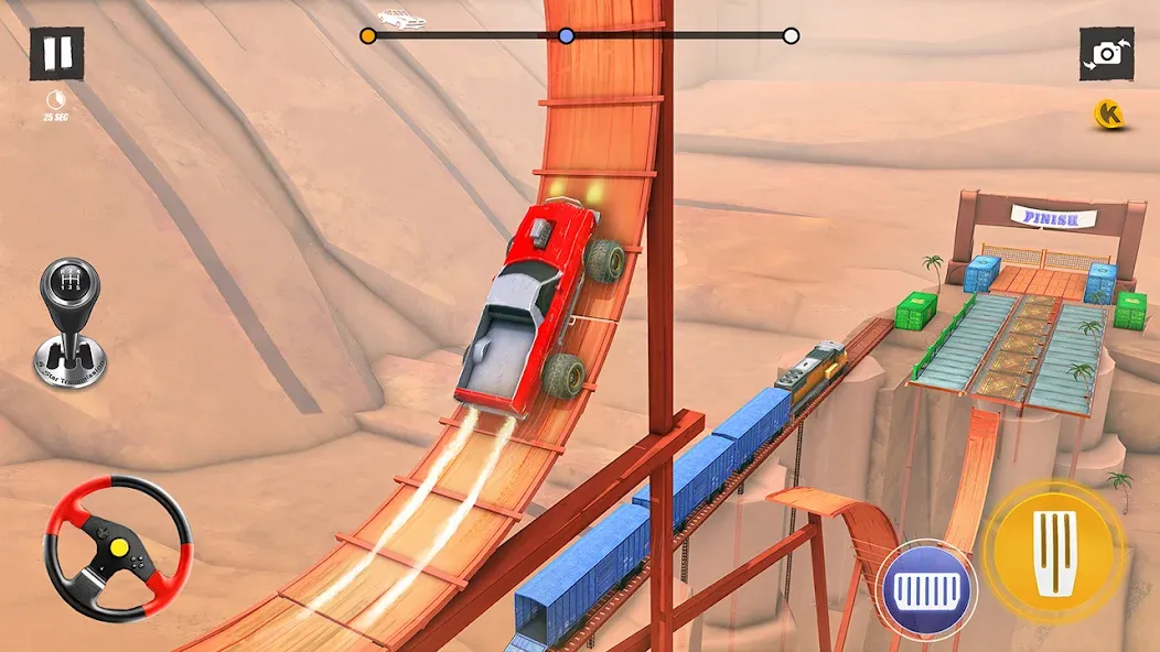 Car Stunt Games 3D Car Games  [МОД Unlimited Money] Screenshot 5