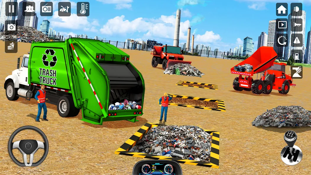 Trash Truck Games Simulator 3D  [МОД Mega Pack] Screenshot 3