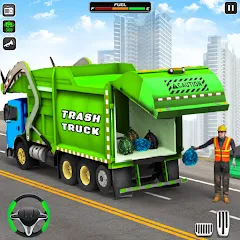 Взлом Trash Truck Games Simulator 3D  [МОД Mega Pack] - последняя версия apk на Андроид