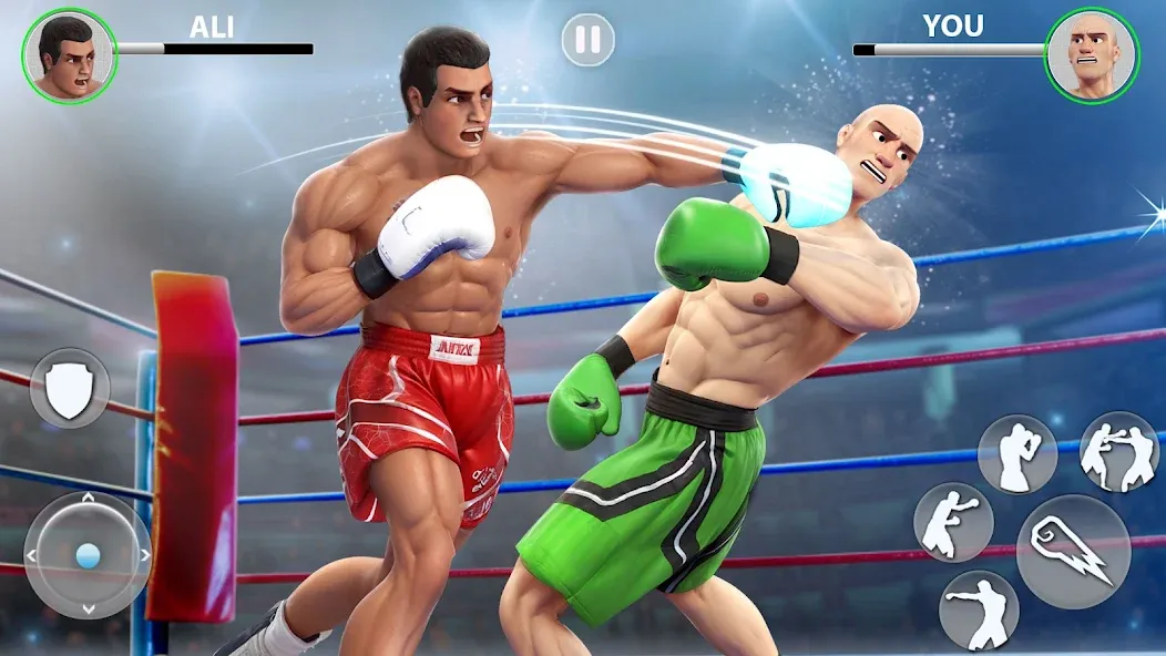 Kick Boxing Games: Fight Game  [МОД Меню] Screenshot 2