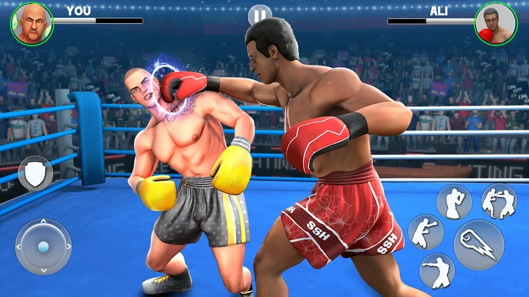 Kick Boxing Games: Fight Game  [МОД Меню] Screenshot 3