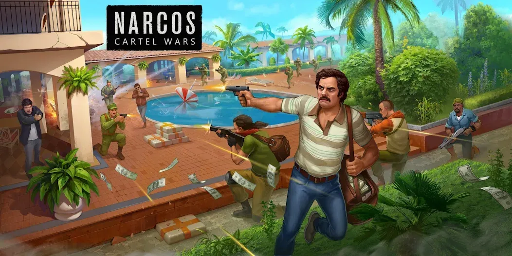 Narcos: Cartel Wars & Strategy (Наркос)  [МОД Бесконечные деньги] Screenshot 1