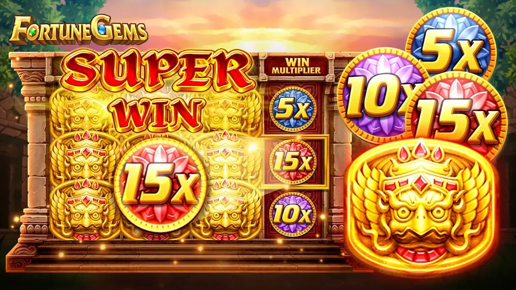 Slot Fortune Gems-TaDa Games (Слот Форчун Гемс)  [МОД Unlimited Money] Screenshot 2