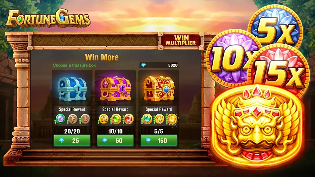 Slot Fortune Gems-TaDa Games (Слот Форчун Гемс)  [МОД Unlimited Money] Screenshot 4