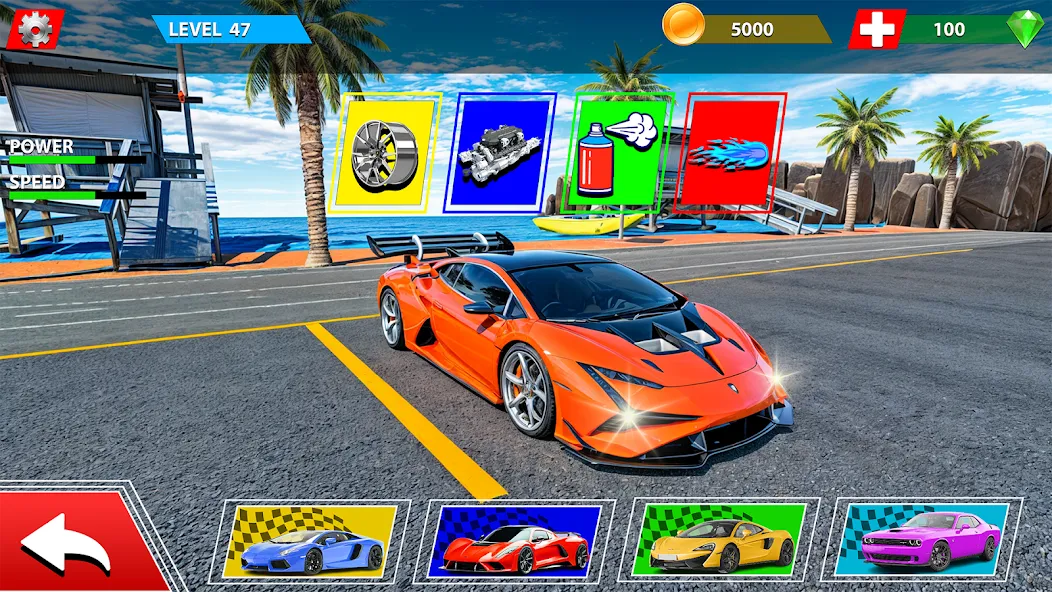 Rampa Car Game: GT Car stunts (Мега Рэмпс)  [МОД Mega Pack] Screenshot 3