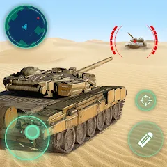 Скачать взломанную War Machines：Tanks Battle Game (Вар Машины)  [МОД Mega Pack] - стабильная версия apk на Андроид