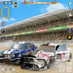 Взломанная Demolition Derby: Car Games  [МОД Меню] - стабильная версия apk на Андроид