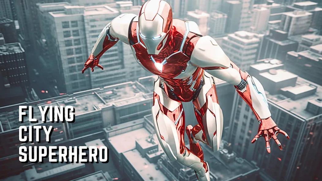 Super hero Flying iron jet man  [МОД Меню] Screenshot 1