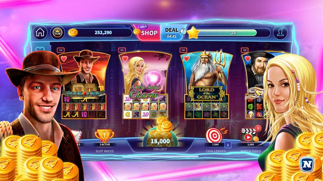 GameTwist Vegas Casino Slots (ГеймТвист)  [МОД Много денег] Screenshot 1