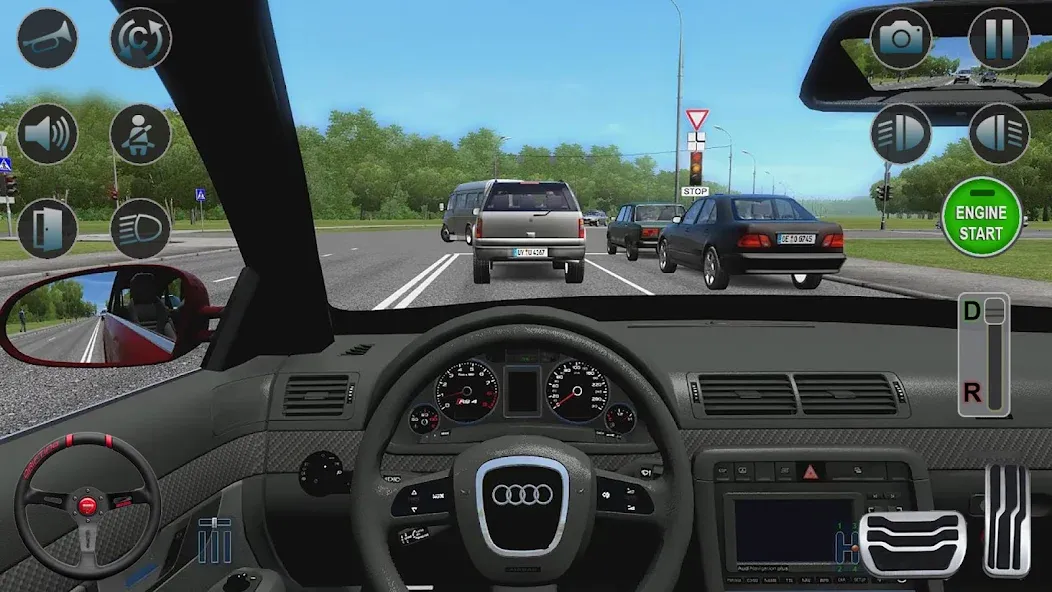 Fury Driving School: Car Game  [МОД Все открыто] Screenshot 4