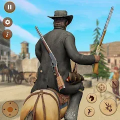 Взлом West Cowboy Shooting Games 3D  [МОД Меню] - стабильная версия apk на Андроид