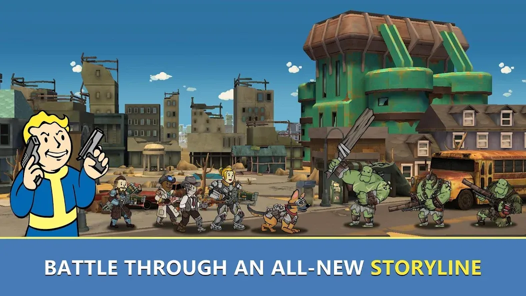 Fallout Shelter Online (Фоллаут Шелтер Онлайн)  [МОД Unlocked] Screenshot 2