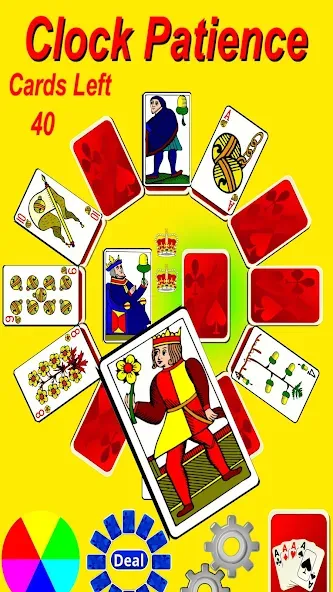 Clock Patience Solitaire (Клок Пэйшенс Солитер)  [МОД Бесконечные деньги] Screenshot 3