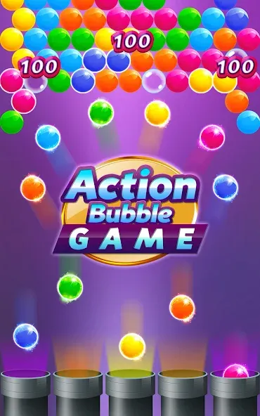 Action Bubble Game (Экшн Бабл Игра)  [МОД Бесконечные деньги] Screenshot 5