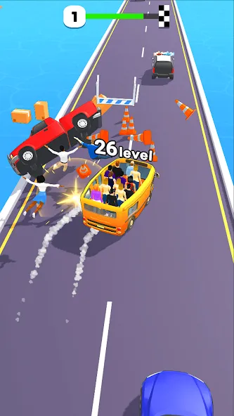 Level Up Bus (Левел Ап Бас)  [МОД Бесконечные монеты] Screenshot 4