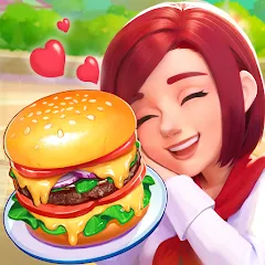 Скачать взломанную Cooking Wonder-Restaurant Game (Кукинг Вондер)  [МОД Меню] - полная версия apk на Андроид