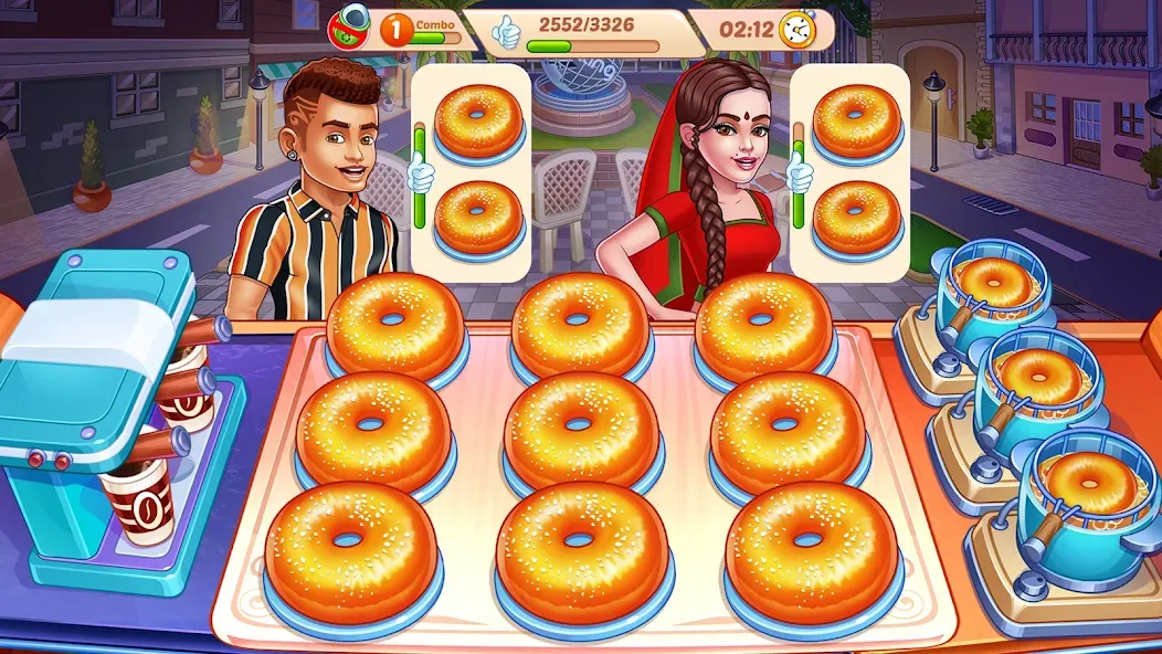 American Cooking Star Games (Американская звезда кулинарии)  [МОД Бесконечные деньги] Screenshot 1