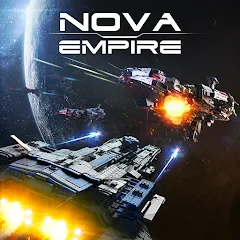 Взлом Nova Empire: Space Commander (Нова Импайр)  [МОД Много монет] - полная версия apk на Андроид