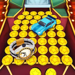 Взлом Coin Dozer: Casino (Коин Дозер)  [МОД Много монет] - полная версия apk на Андроид