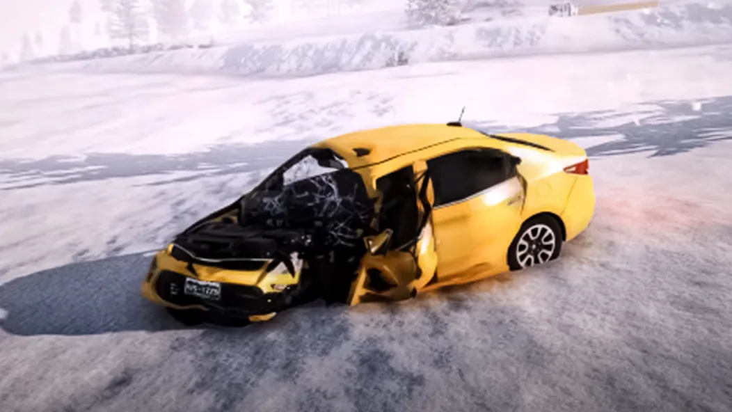 Car Crash Car Test Simulator  [МОД Menu] Screenshot 4