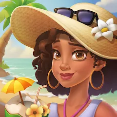 Взломанная Seaside Escape®: Merge & Story (Сисайд Эскейп)  [МОД Все открыто] - последняя версия apk на Андроид