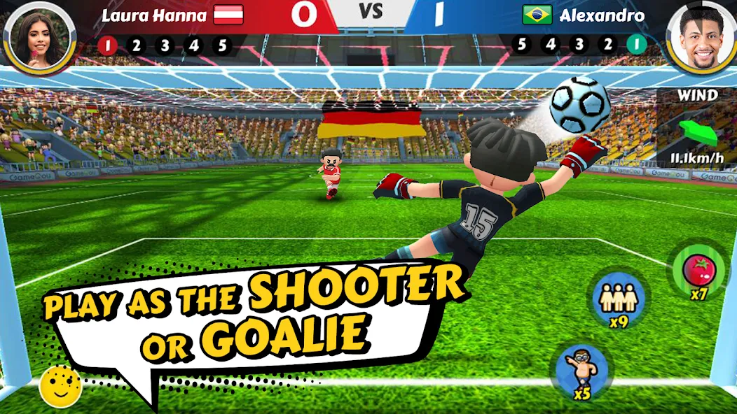 Perfect Kick 2 - Online Soccer (Пэрфект Кик2)  [МОД Бесконечные деньги] Screenshot 2