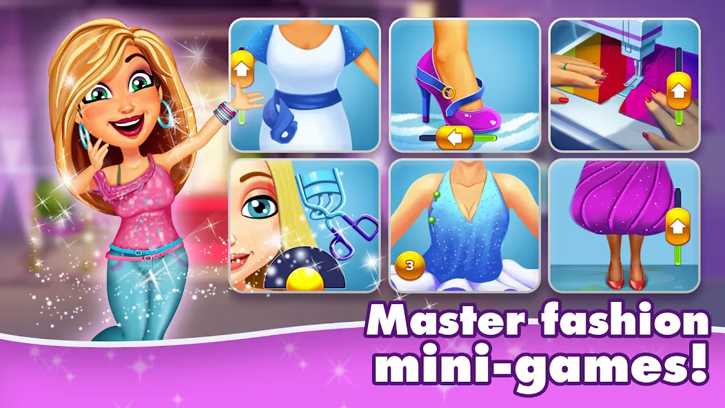 Fabulous 5: Fashion & Dress-up (Фэбюлс)  [МОД Бесконечные деньги] Screenshot 1