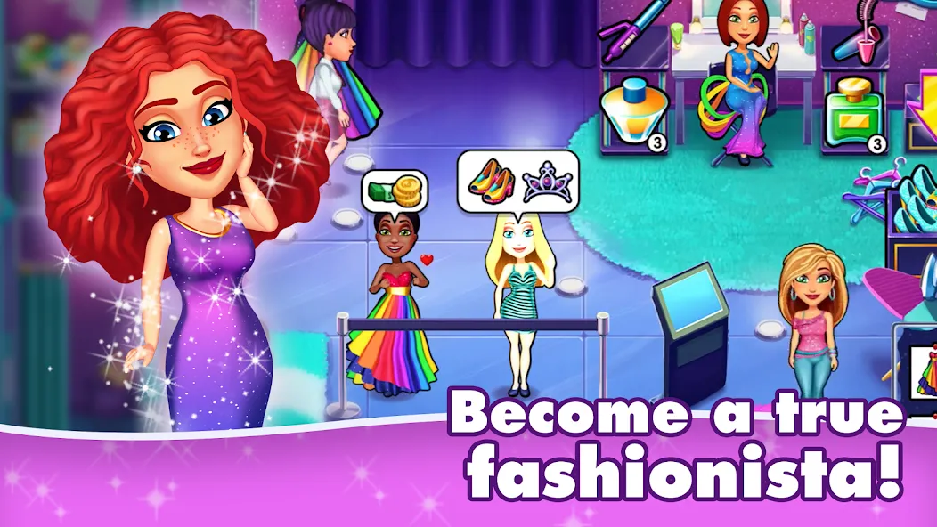Fabulous 5: Fashion & Dress-up (Фэбюлс)  [МОД Бесконечные деньги] Screenshot 3