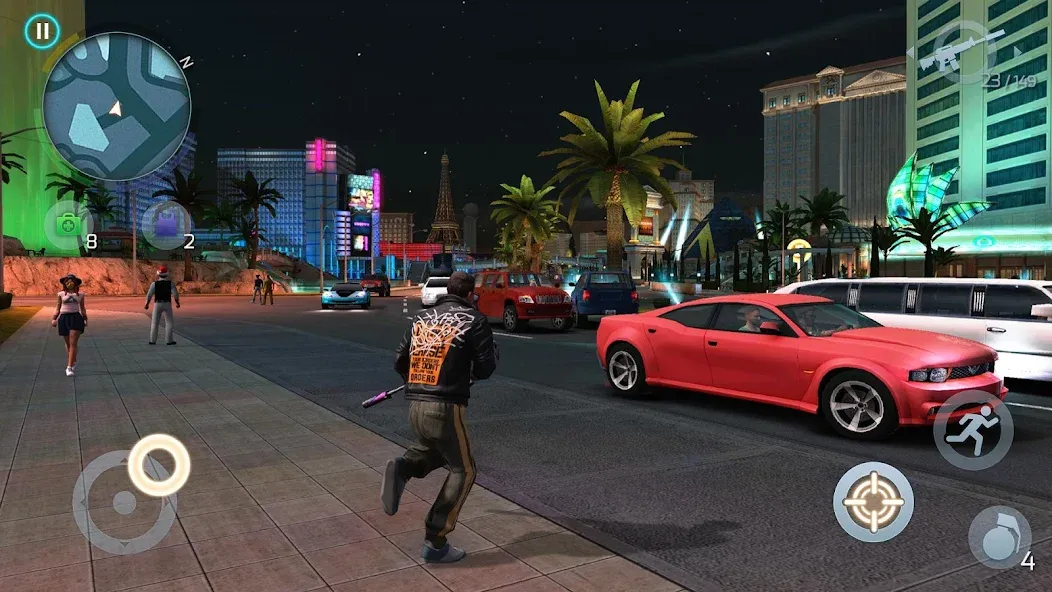 Gangstar Vegas: World of Crime (Гангстар Вегас)  [МОД Много монет] Screenshot 1