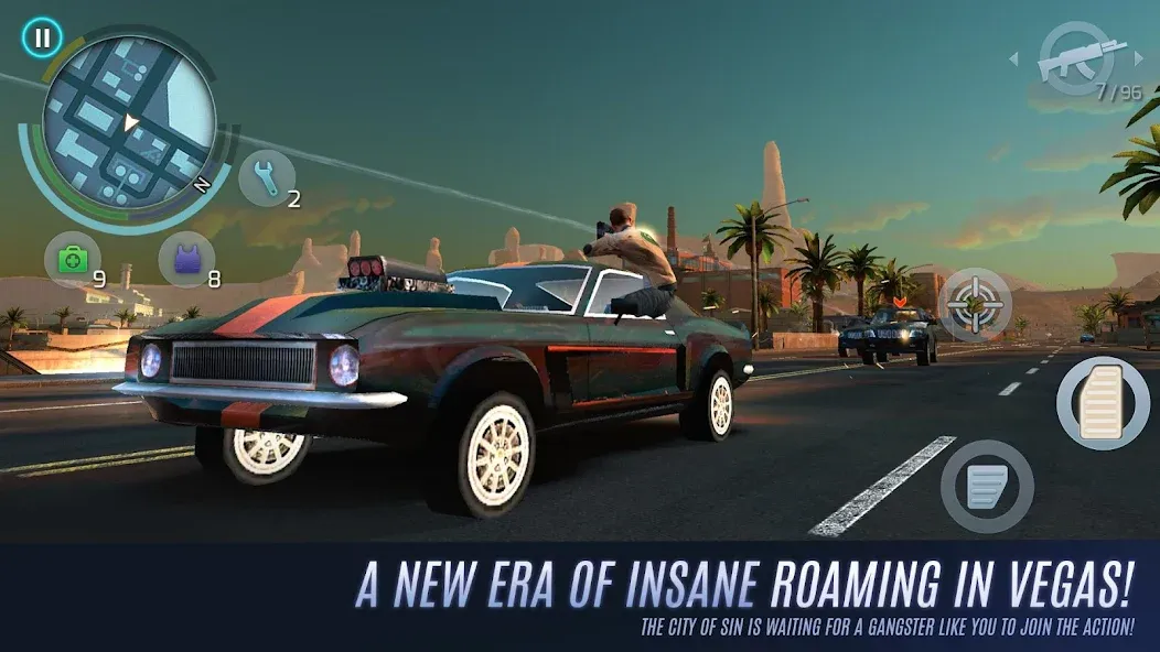 Gangstar Vegas: World of Crime (Гангстар Вегас)  [МОД Много монет] Screenshot 2