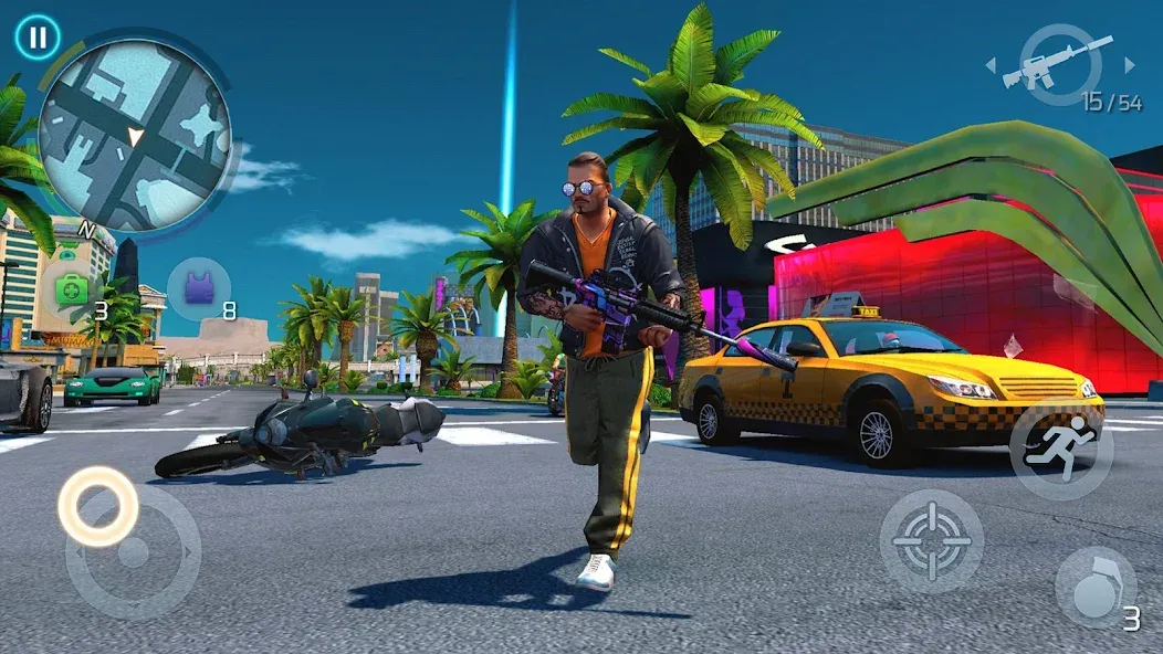 Gangstar Vegas: World of Crime (Гангстар Вегас)  [МОД Много монет] Screenshot 3