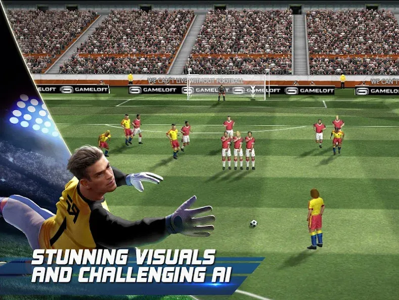 Real Football (Реал Футбол)  [МОД Бесконечные деньги] Screenshot 2