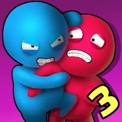 Взломанная Noodleman Party: Fight Games (Нудлман Пати)  [МОД Много монет] - стабильная версия apk на Андроид