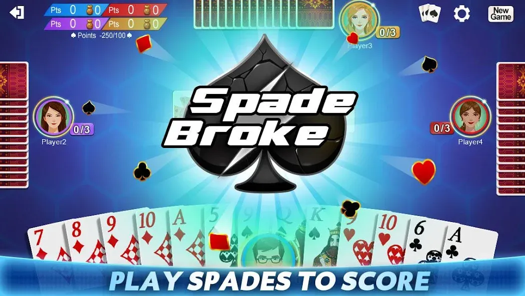 Spades (Спейдс)  [МОД Много денег] Screenshot 3