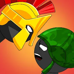 Скачать взлом Stickman History Battle (Стикмен История Битва)  [МОД Unlimited Money] - последняя версия apk на Андроид