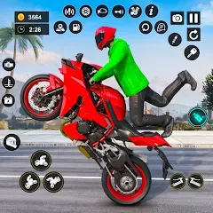 Взлом Bike Racing Games - Bike Game (Байк Рейсинг Геймс)  [МОД Много монет] - полная версия apk на Андроид