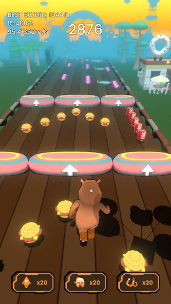 Hippo Dash (Хиппо Дэш)  [МОД Все открыто] Screenshot 1