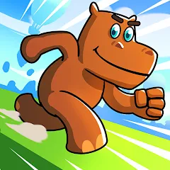 Взлом Hippo Dash (Хиппо Дэш)  [МОД Все открыто] - стабильная версия apk на Андроид