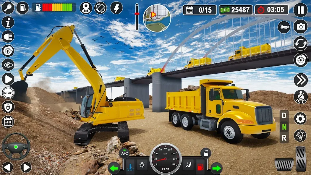 Construction Games Simulator  [МОД Бесконечные деньги] Screenshot 4